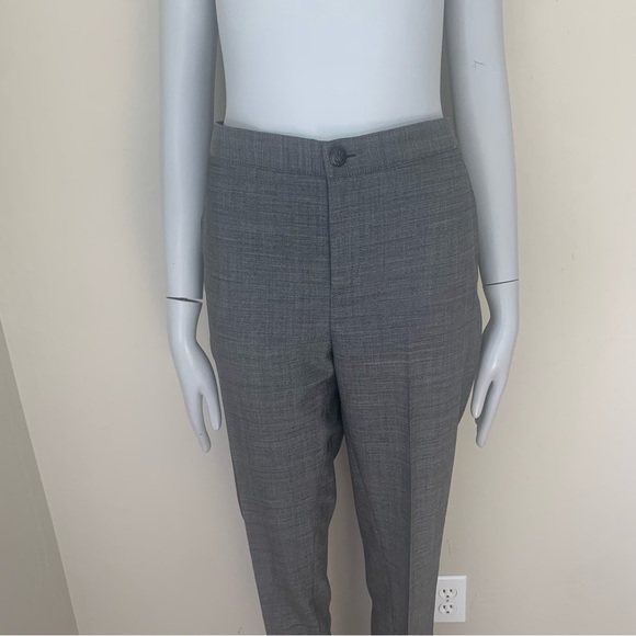 RAG & BONE Wool Slim Leg Dress Pants Grey Size 8 - Picture 3 of 15